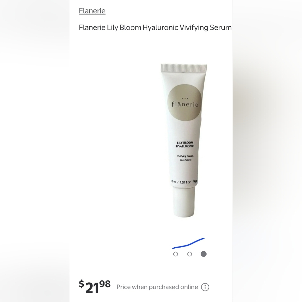Flânerie Lily Bloom Hyaluronic Vivifying Serum